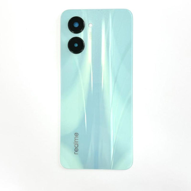 Tapa Trasera Para Realme C33 Verde AZUL