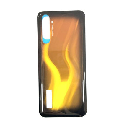 Tapa Trasera Para Realme 6 Pro Negro Naranja