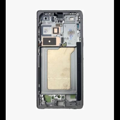 Pantalla Completa Original Servicepack Para Samsung S25 Ultra /S938 Con Marco Plata