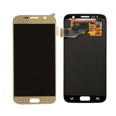 Pantalla Completa Para Samsung S7 / G920 Oro