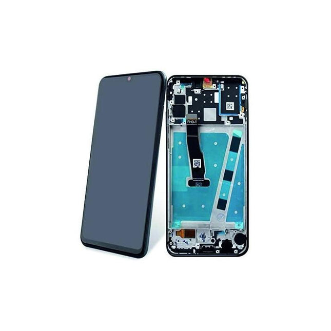 Pantalla Completa ServicePack Con Marco Para Huawei P30 Lite Azul