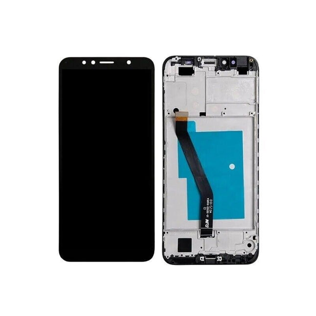 Pantalla Completa Original Servicepack Para Huawei Honor 7A /Y6 2018 /Y6 Prime 2018 Con Marco Negra -561