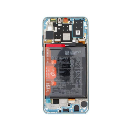 Pantalla Completa Original Servicepack Para Huawei P30 AURORA Con Marco