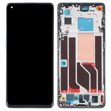 Pantalla Completa Para Oppo Reno 6 Pro 5G/Reno 6 Pro Plus 5G/Cph2249 Con Marco Negro