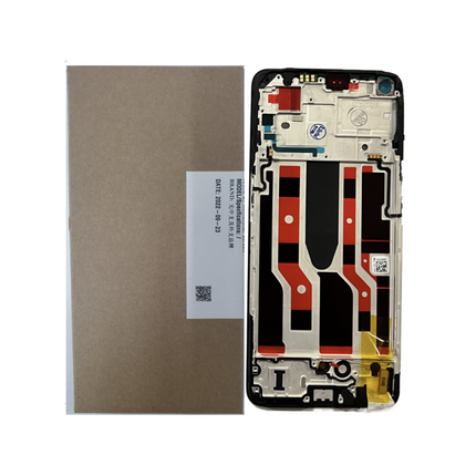 Pantalla Completa Original Servicepack Para Oppo reno 8 lite 5g Con Marco(CPH2343)