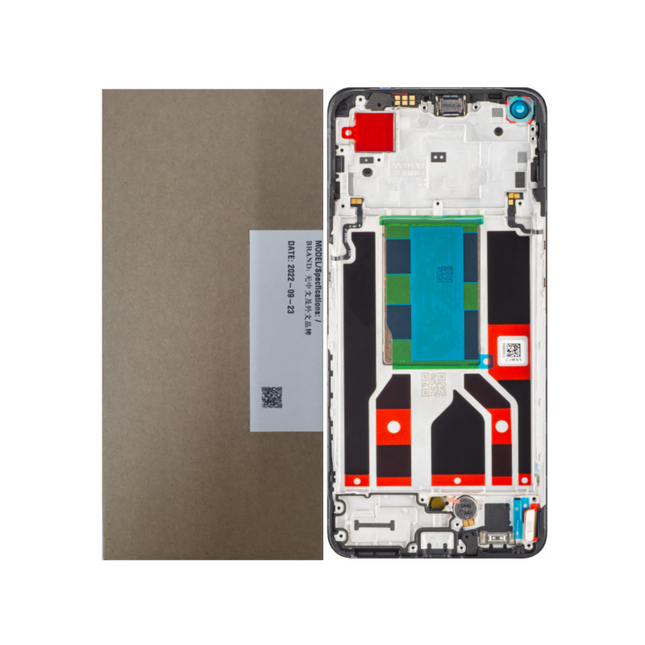 Pantalla Completa Original Servicepack Para Oppo reno 8 5G Con Marco