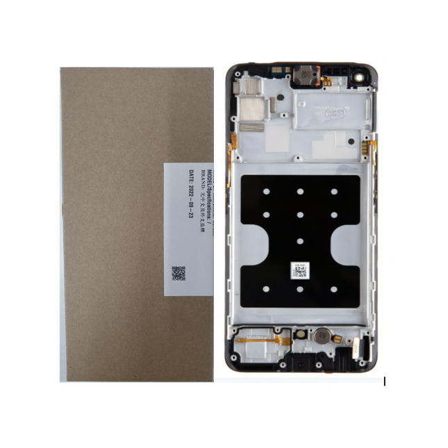 Pantalla Completa Original Servicepack Para Oppo Realme 7 Pro Con Marco