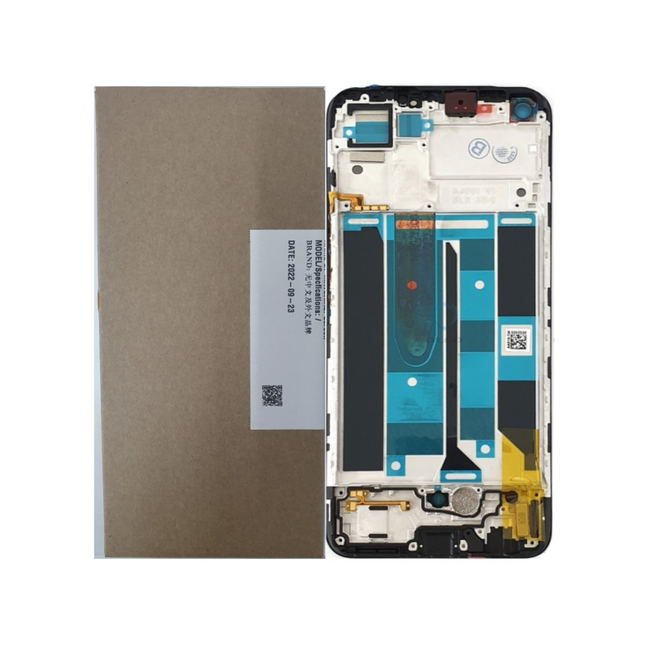 Pantalla Completa Original Servicepack Para Realme 8 Pro Con Marco