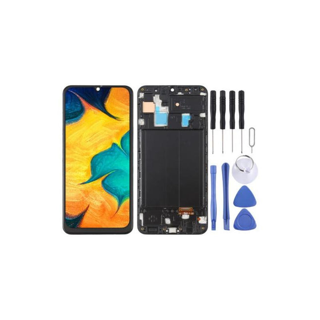 Pantalla Completa Para Samsung A30 /A305 Con Marco Oled