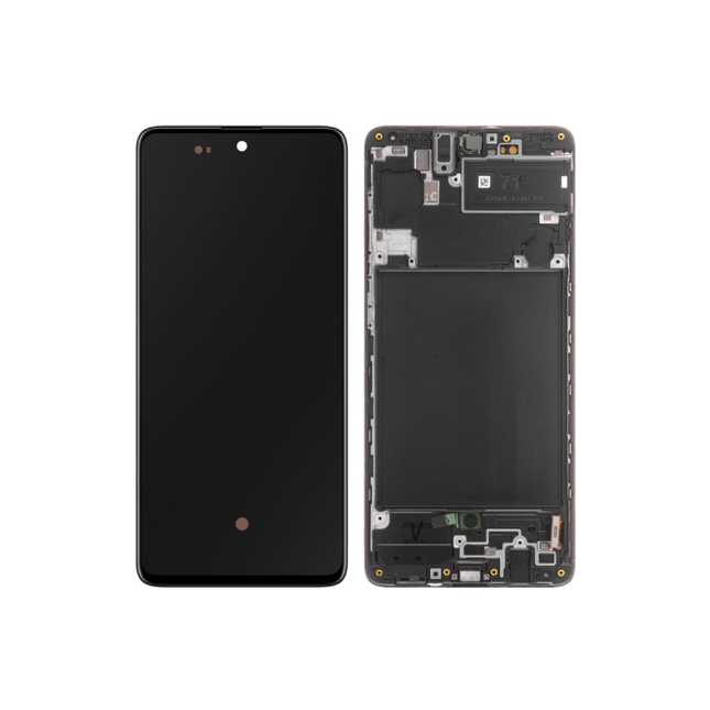Pantalla Completa Para Samsung A71 /A715 Con Marco Oled