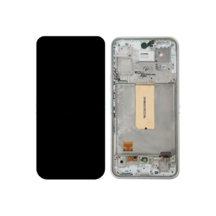 Pantalla Completa Original Servicepack Para Samsung A546 A54 5G Con Marco Blanco