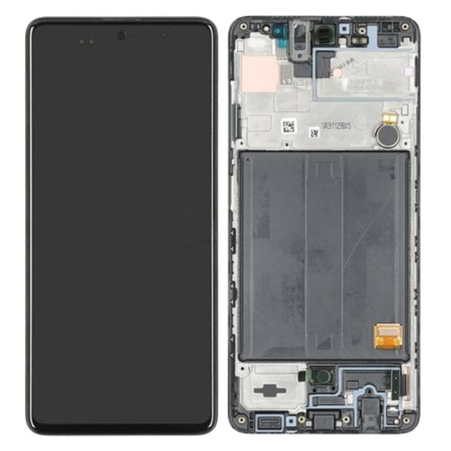 Pantalla Completa Original Servicepack Para Samsung A51 A515 Con Marco