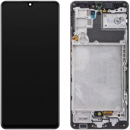 Servicepack de tela cheia original para Samsung A426 A42 5G com moldura