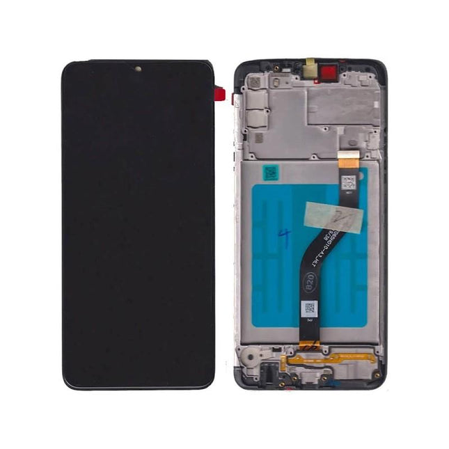 Pantalla Completa Original Servicepack Para Samsung A20S A207 Con Marco
