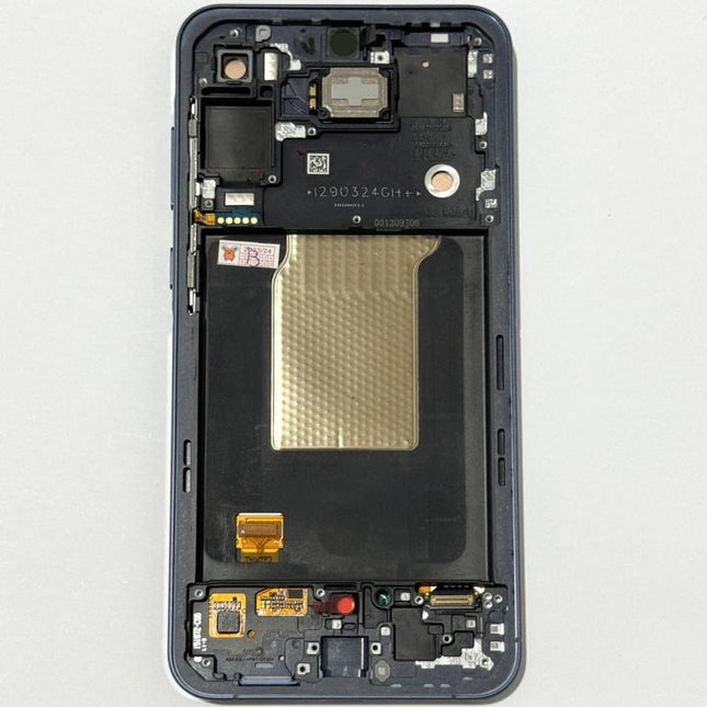 Pantalla Completa Original Servicepack Para Samsung A55 5G / A556 Con Marco Negra