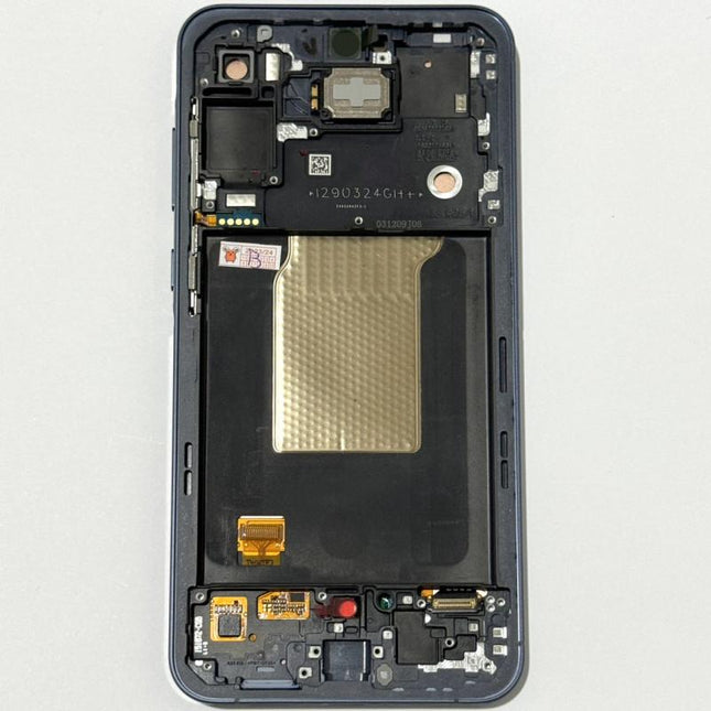 Pantalla Completa Original Servicepack Para Samsung A35 5G / A356 Con Marco Negro