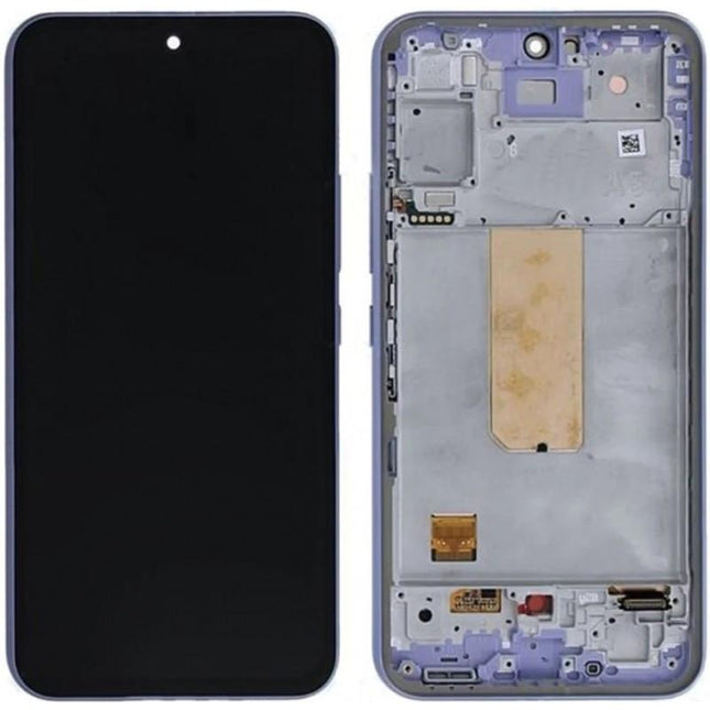 Pantalla Completa Original Servicepack Para Samsung A546 A54 5G Con Marco Violeta