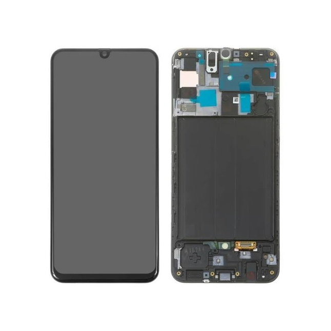 Pantalla Completa Original Reparada Para Samsung A50/A505 Con Marco