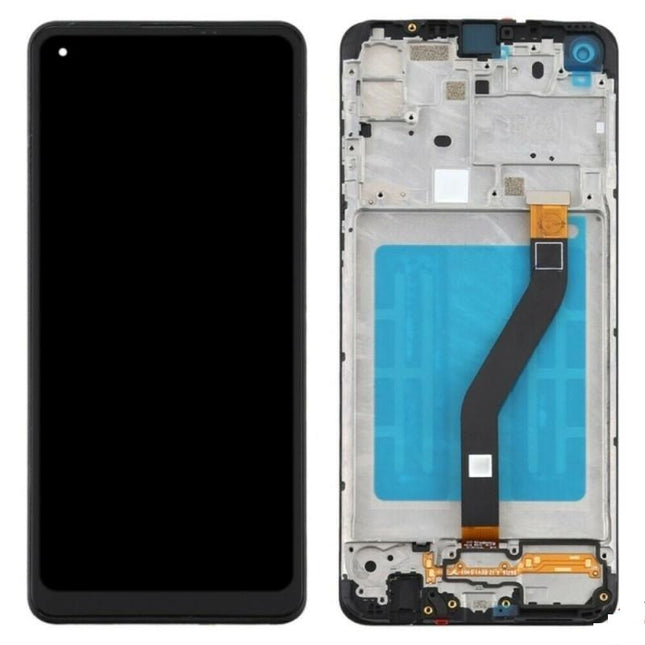 Pantalla Completa Compatible Para Samsung A21/ A215 Con Marco Oled