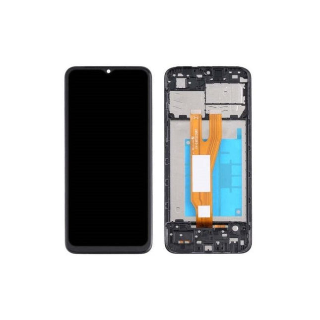 Pantalla Completa Original Servicepack Para Samsung Galaxy A032 / A03 Core 2022 Con Marco