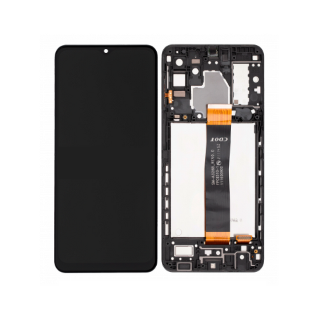 Pantalla Completa Original Desmontaje Para Samsung A32 5G / A326 Con Marco Negro