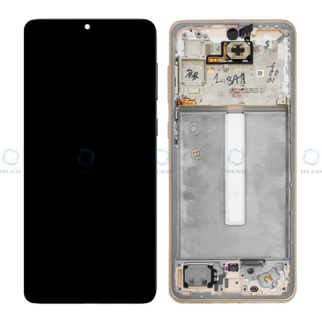 Pantalla Completa Original Servicepack Para Samsung A336 A33 5G Con Marco Oro
