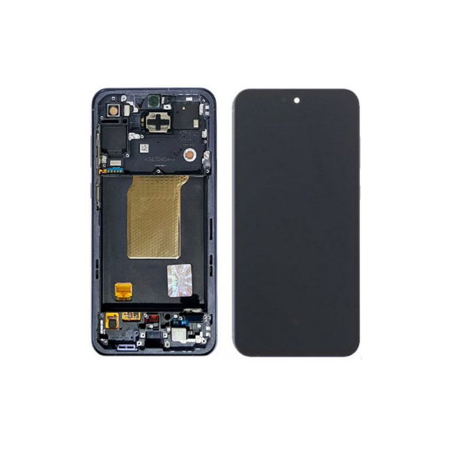 Pantalla Completa Para Samsung A55 5G / A556 Con Marco Negra Oled