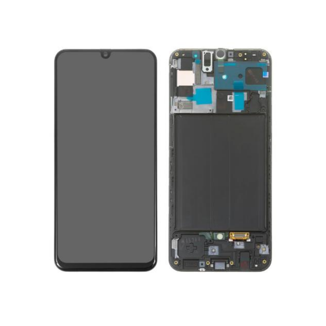 Pantalla Completa Para Samsung A50/A505 Con Marco Oled