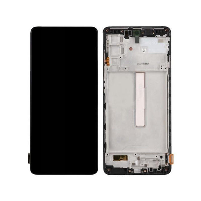 Pantalla Completa Original ServicePack Para Samsung M52 5G / M526 (M52S 5G 2021) Con Marco