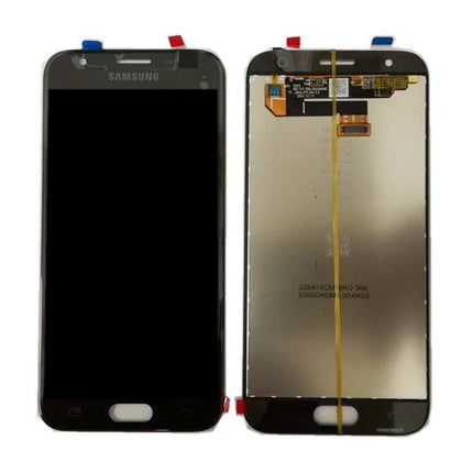Pacote de serviço de tela cheia original para Samsung J3 2017 / J330 preto