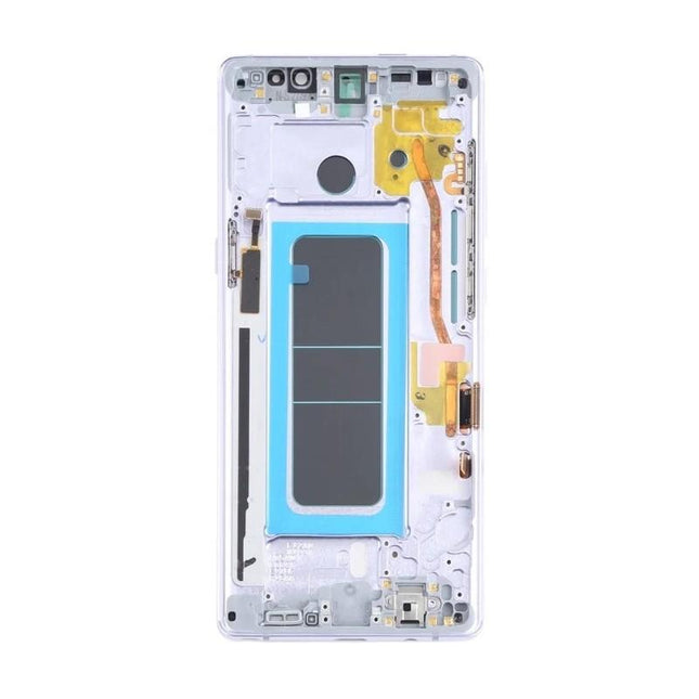 Pantalla Completa Original Servicepack Para Samsung Note 8 N950 Con Marco Morado