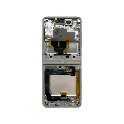 适用于三星 Galaxy Z Flip 3 5G/F711B 原装全屏服务包（银色边框）