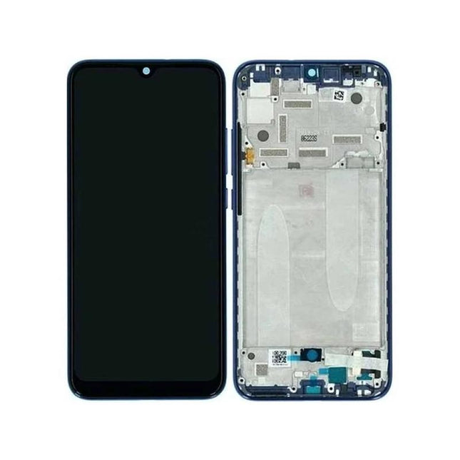 Pantalla Completa Original Servicepack Para Xiaomi Mi A3 Con Marco Azul