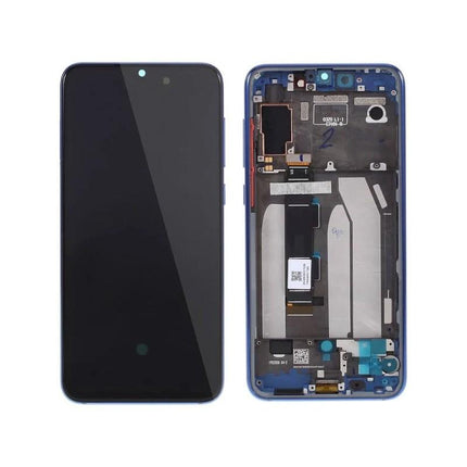 Pantalla Completa Original Servicepack Para Xiaomi Mi 9 Se Con Marco Azul