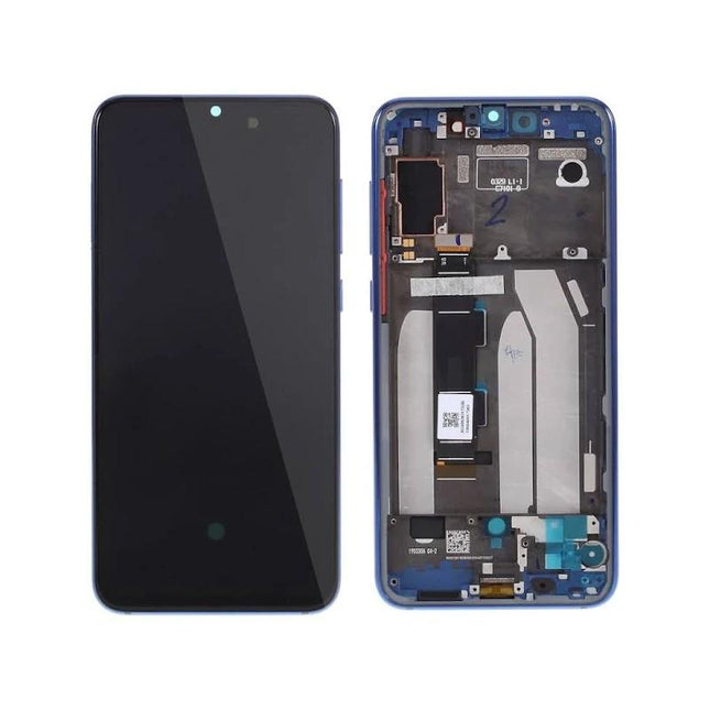 Pantalla Completa Original Servicepack Para Xiaomi Mi 9 Se Con Marco Azul