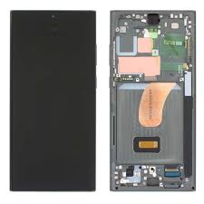 Pantalla Completa Original Service pack Para Samsung S23 Ultra S918 Con Marco VERDE