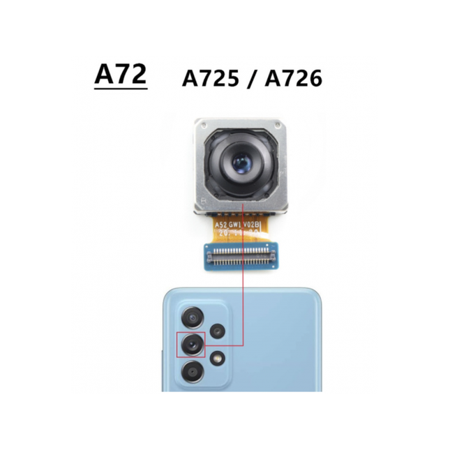 适用于三星 A726 / A72 5G 的后置摄像头