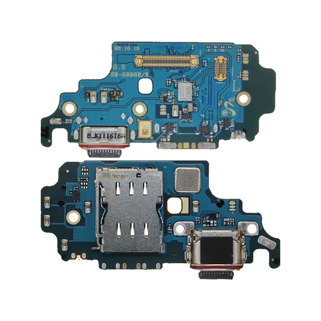 适用于三星 S21 Ultra 5G 的充电板和 SIM 卡读卡器