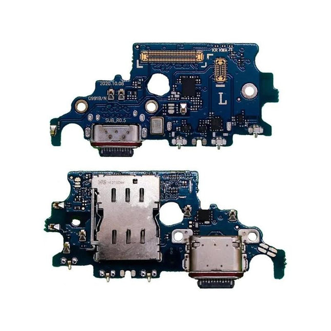 适用于三星 G991F S21 5G 的充电板和 SIM 卡读卡器