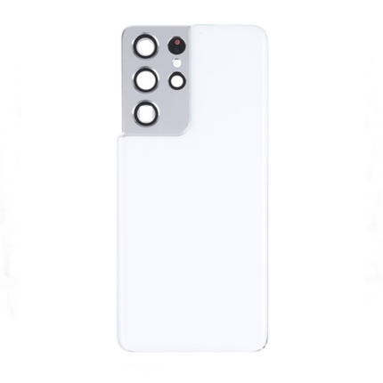 Tapa Trasera Para Samsung S21 Ultra 5G G998 Blanco