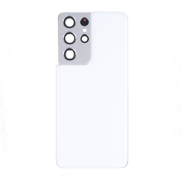 Tapa Trasera Para Samsung S21 Ultra 5G G998 Blanco