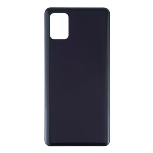 Tapa Trasera Para Samsung A415 A41 Negra