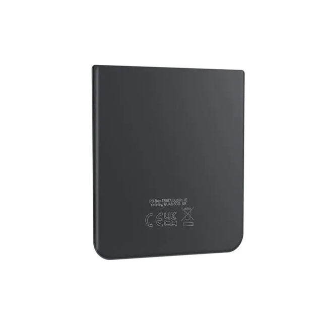 Tapa Trasera Para Samsung Z Flip 4 / F721 parte inferior (abajo) Negro