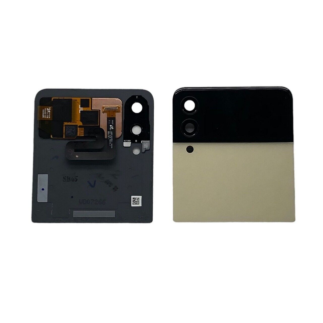 适用于三星 Z Flip 3 5G / F711 金色带屏后盖