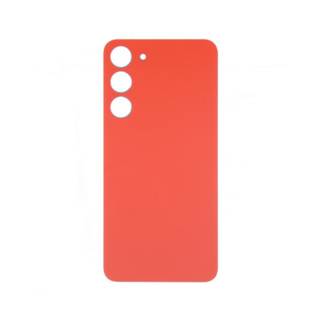 Tapa Trasera Para Samsung S23 / S911 Rojo