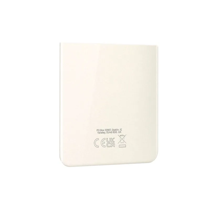 Tapa Trasera Para Samsung Z Flip 5 / F731 Parte Inferior (Abajo) Blanco