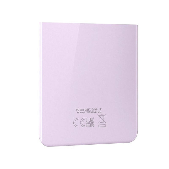Tapa Trasera Para Samsung Z Flip 5 / F731 Parte Inferior(Abajo) Morado