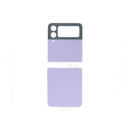 Tapa Trasera Para Samsung Z Flip 4 / F721 parte inferior (abajo) Morado