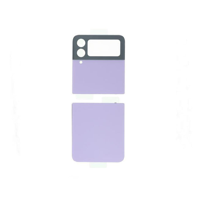 Tapa Trasera Para Samsung Z Flip 4 / F721 parte inferior (abajo) Morado