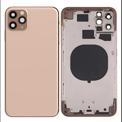 iPhone 11 Pro Max 金色带后盖底盘